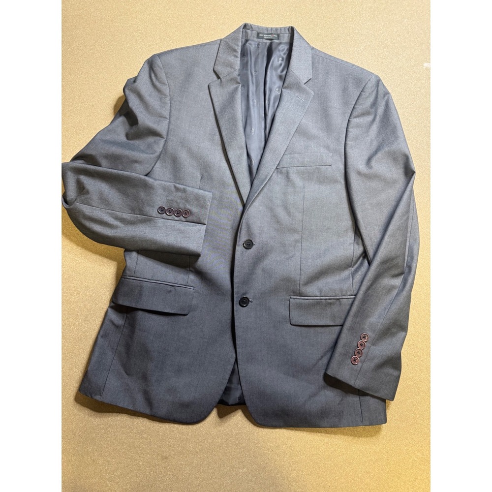 John Varvatos U.S.A. Gray Blazer‎ Jacket Two Button Menswear $500